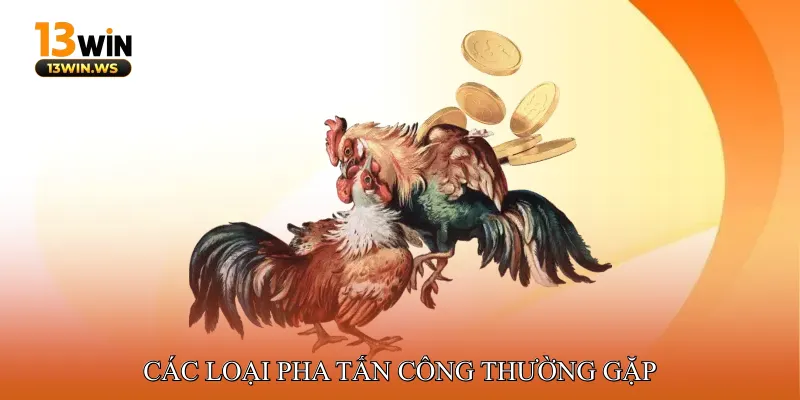 Các loại pha tấn công thường gặp