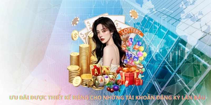 Ưu đãi được thiết kế riêng cho những tài khoản đăng ký lần đầu